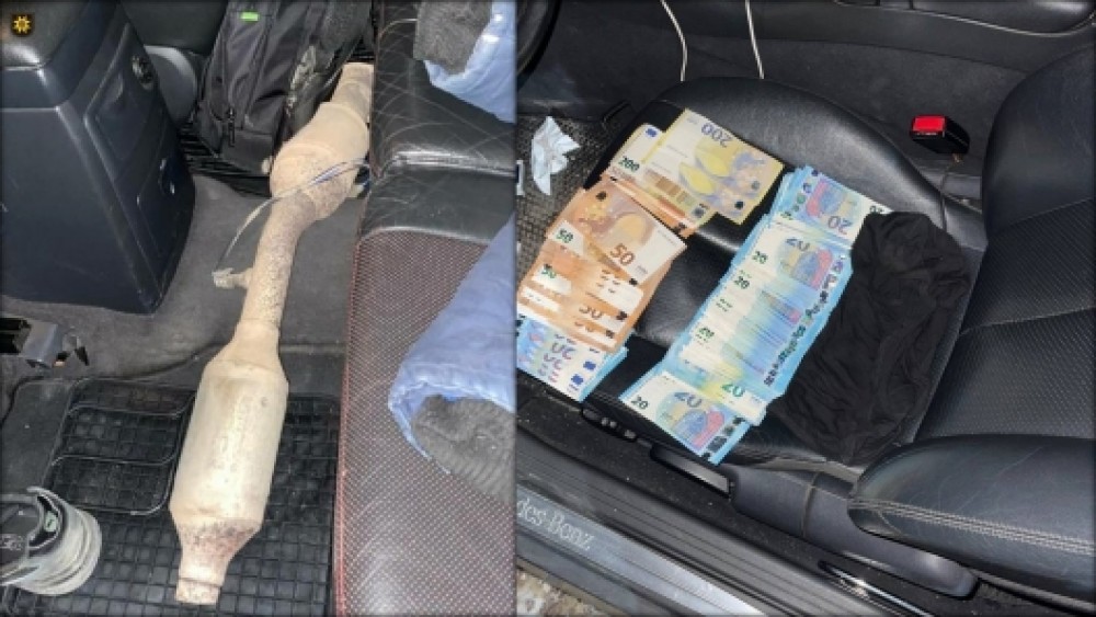 Grup infracțional specializat în furturi de catalizatoare, reținut de polițiști